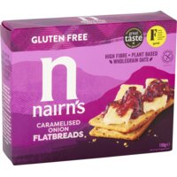 Een afbeelding van Nairn's Caramelised onion flatbread