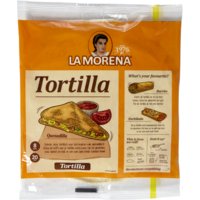 Een afbeelding van La Morena Tortilla wraps original medium