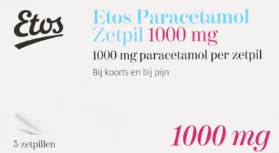 pdp-image-Etos Paracetamol zetpillen 1000 mg