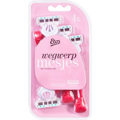 pdp-image-Etos Dames wegwerpmesjes 4-blads