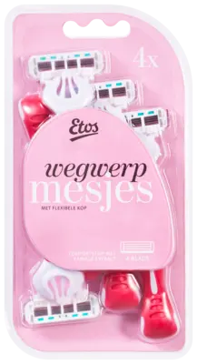 pdp-image-Etos Dames wegwerpmesjes 4-blads