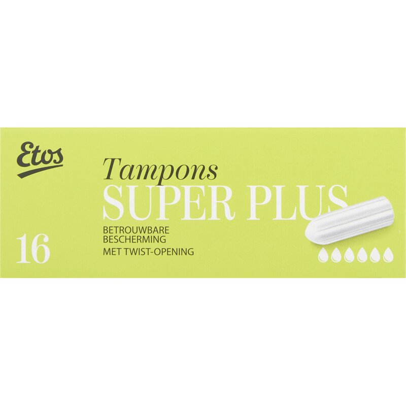 Een afbeelding van Etos Tampons super plus
