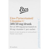 Een afbeelding van Etos Paracetamol/vitamine C 500/50 mg drank