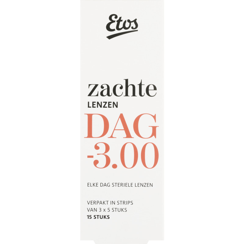 Een afbeelding van Etos Daglenzen -3,00