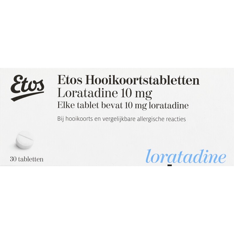 Een afbeelding van Etos Hooikoortstabletten loratadine 10 mg