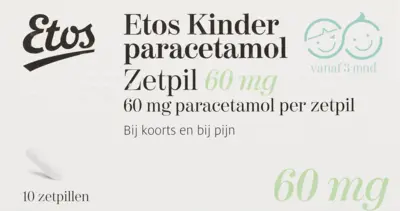pdp-image-Etos Kinderparacetamol zetpillen 60 mg