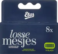 Etos Man 6-blads navul scheermesjes