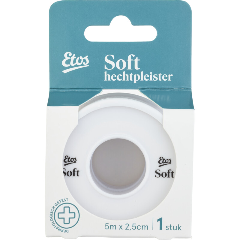 Een afbeelding van Etos Hechtpleister soft 2,5cm
