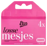 Etos Dames scheermesjes navulling 5-blads