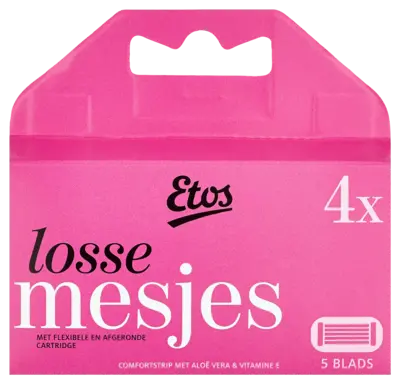pdp-image-Etos Dames scheermesjes navulling 5-blads