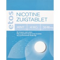 Afbeelding van Etos Nicotine zuigtabletten 4 mg