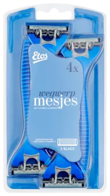 pdp-image-Etos Man wegwerpmesjes 3 blads
