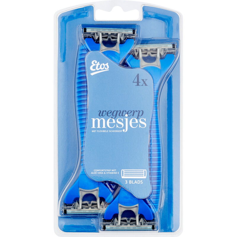 Een afbeelding van Etos Man wegwerpmesjes 3 blads