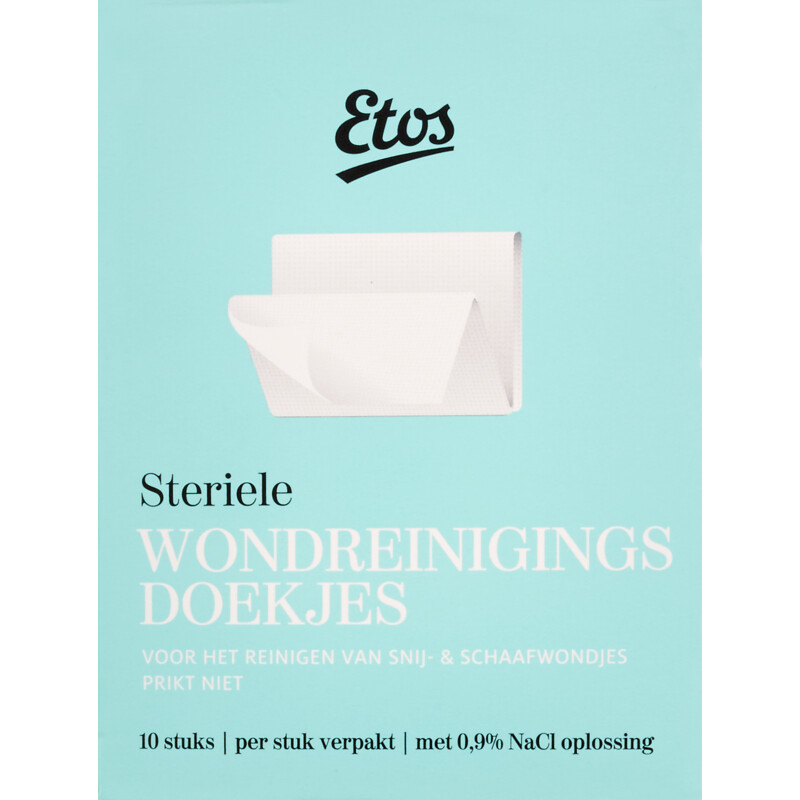 Een afbeelding van Etos Steriele wond reinigingsdoekjes