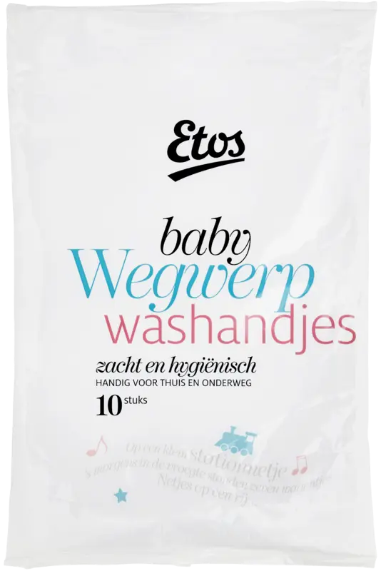 Baby wegwerpwashandjes
