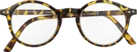 Etos Leesbril bruin rond +1,5
