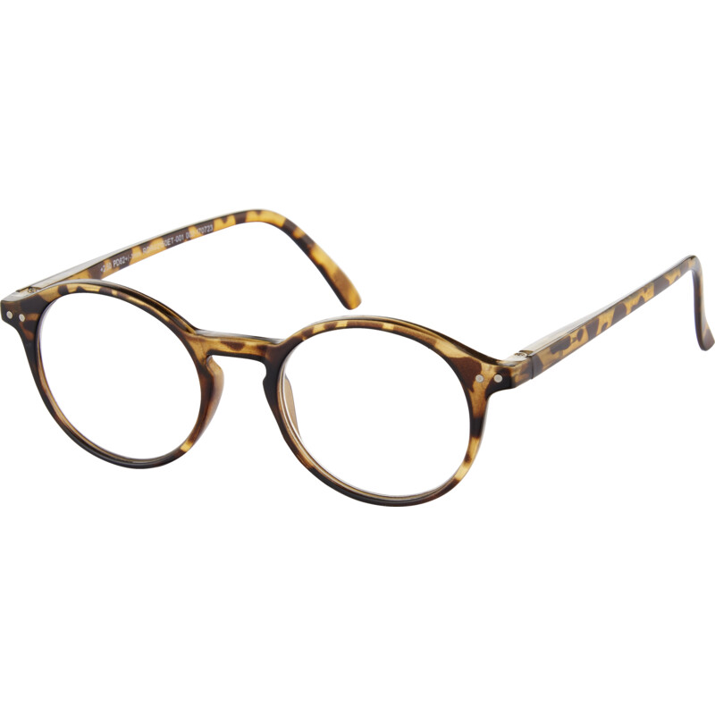 Een afbeelding van Etos Leesbril bruin rond +2,5