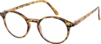 Etos Leesbril bruin rond +3