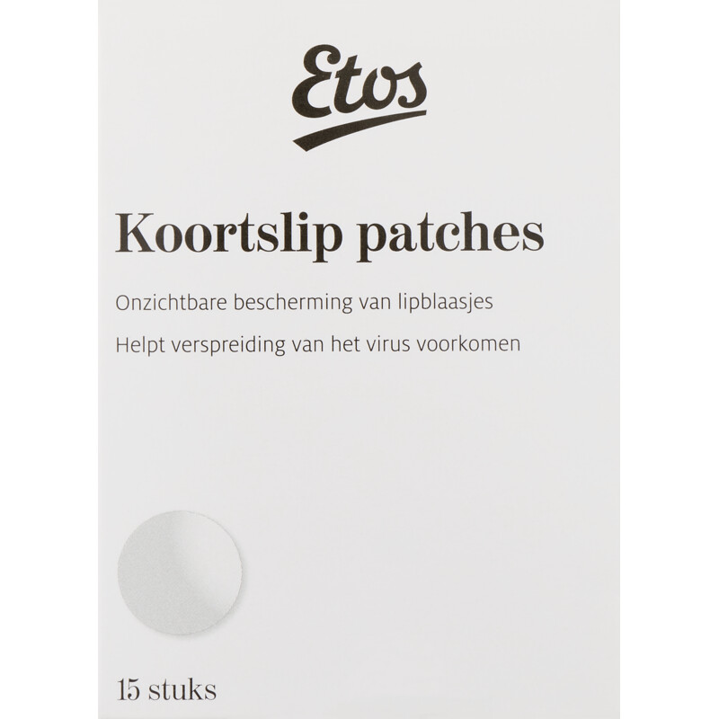 Een afbeelding van Etos Koortslip patches