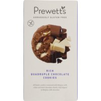 Een afbeelding van Prewetts Quadruple chocolate cookies