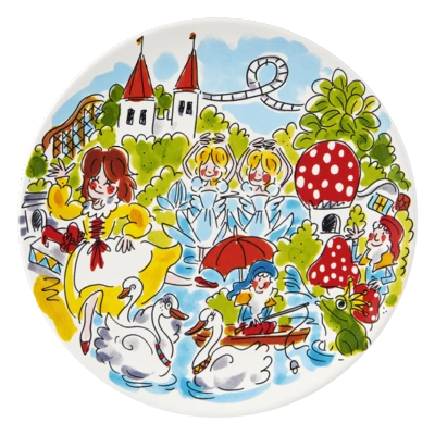 pdp-image-Blond Amsterdam Efteling ontbijtbord sprookjesbos 22cm