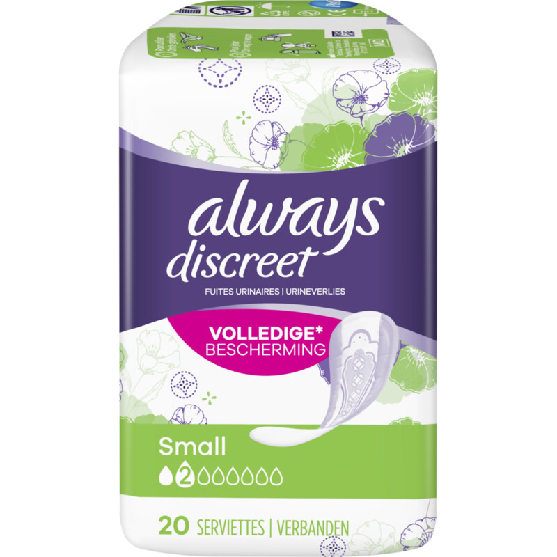 Een afbeelding van Always Discreet verband voor urineverlies