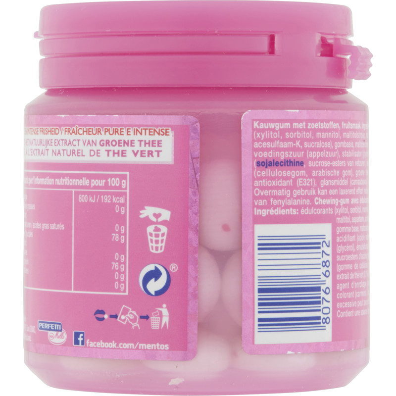 Een afbeelding van Mentos Gum Pure fresh bubble fresh