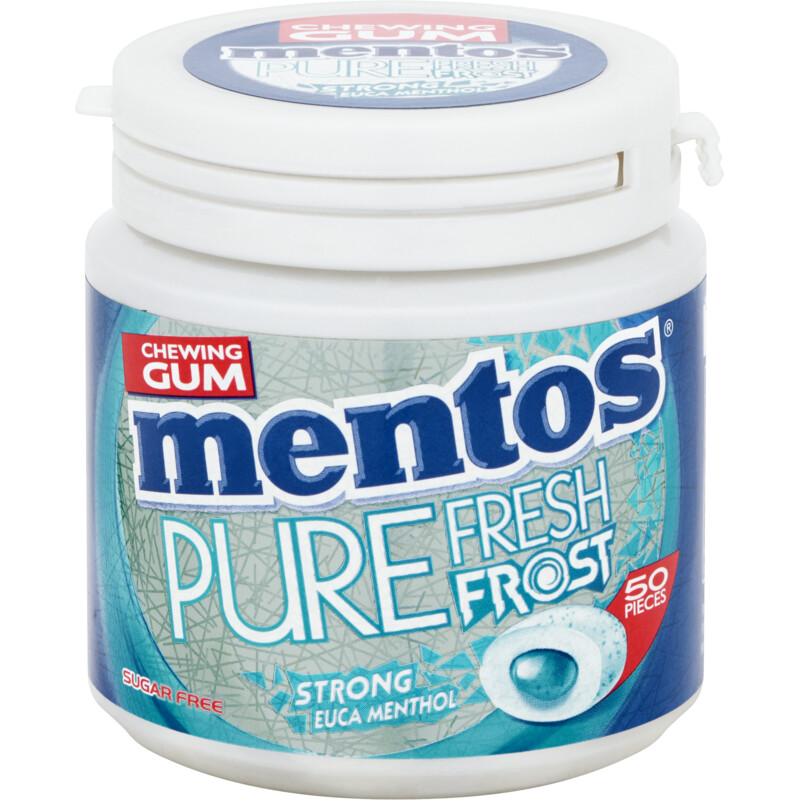 Een afbeelding van Mentos Gum - Pure Frost Euca Menthol