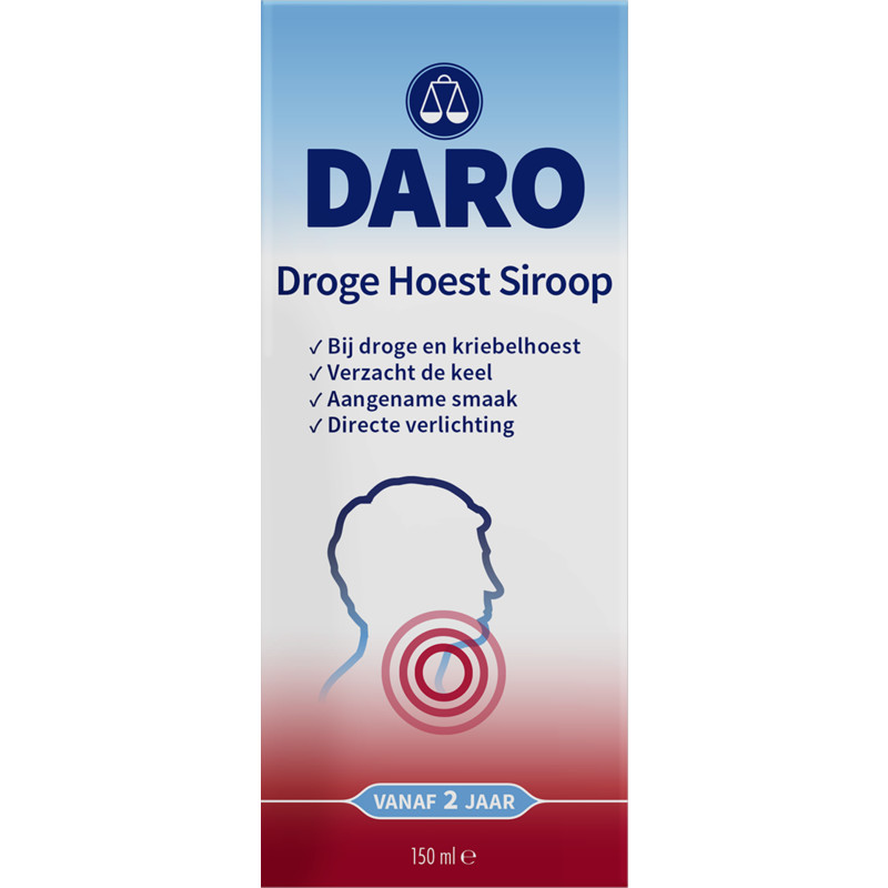 Een afbeelding van Daro Droge hoest siroop