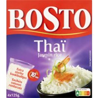 Een afbeelding van Bosto Thai jasmin rice 4x125g BEL