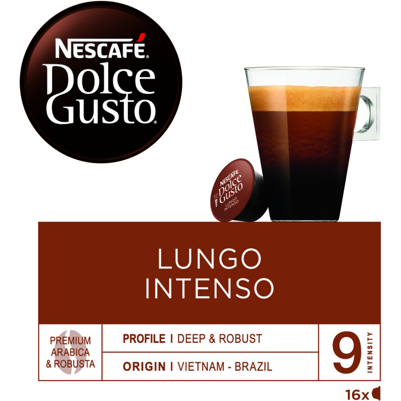 Een afbeelding van Nescafé Dolce Gusto Lungo intenso capsules