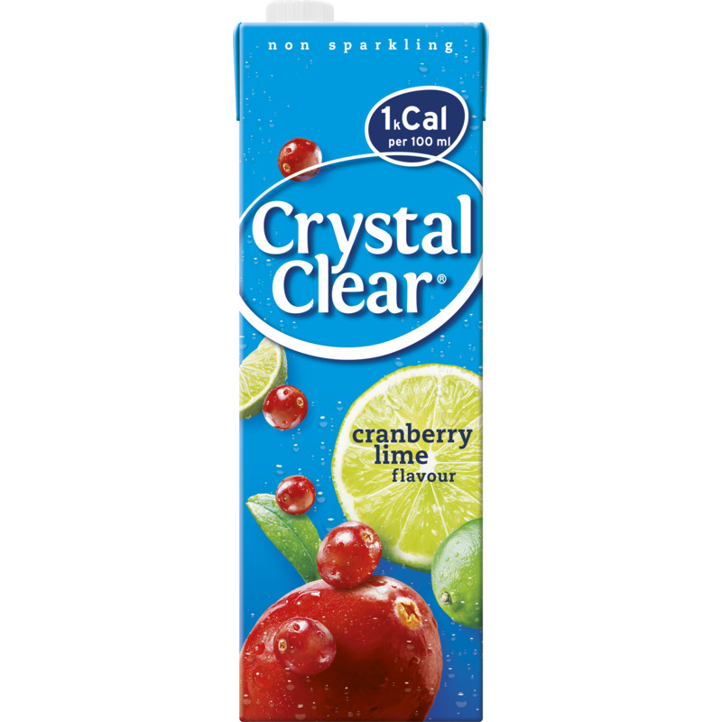 Een afbeelding van Crystal Clear Cranberry & Limoen