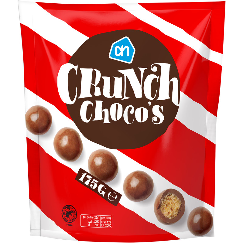 Een afbeelding van AH Choco's crunch