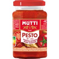 Een afbeelding van Mutti Pesto van rode tomaten