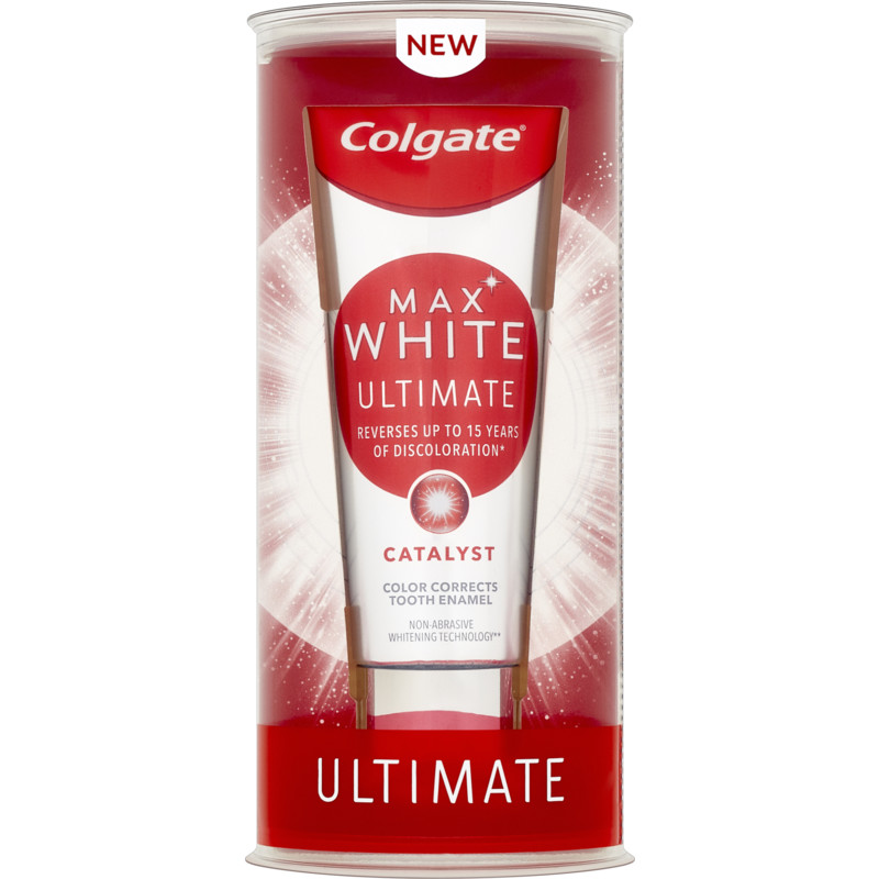 Een afbeelding van Colgate Max white ultimate tandpasta