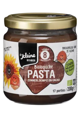 pdp-image-De Kleine Keuken Biologische pasta met z.bloempit + cacao