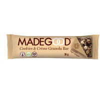 Een afbeelding van Madegood Cookies & creme granola bar