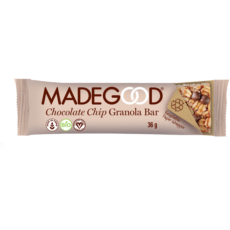 Een afbeelding van Madegood Chocolate chip granola bar