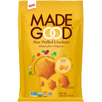 Een afbeelding van Madegood Star puffed crackers cheddar