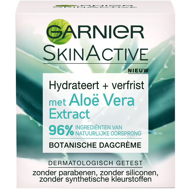 Een afbeelding van Garnier Skinactive aloë vera extract dagcrème