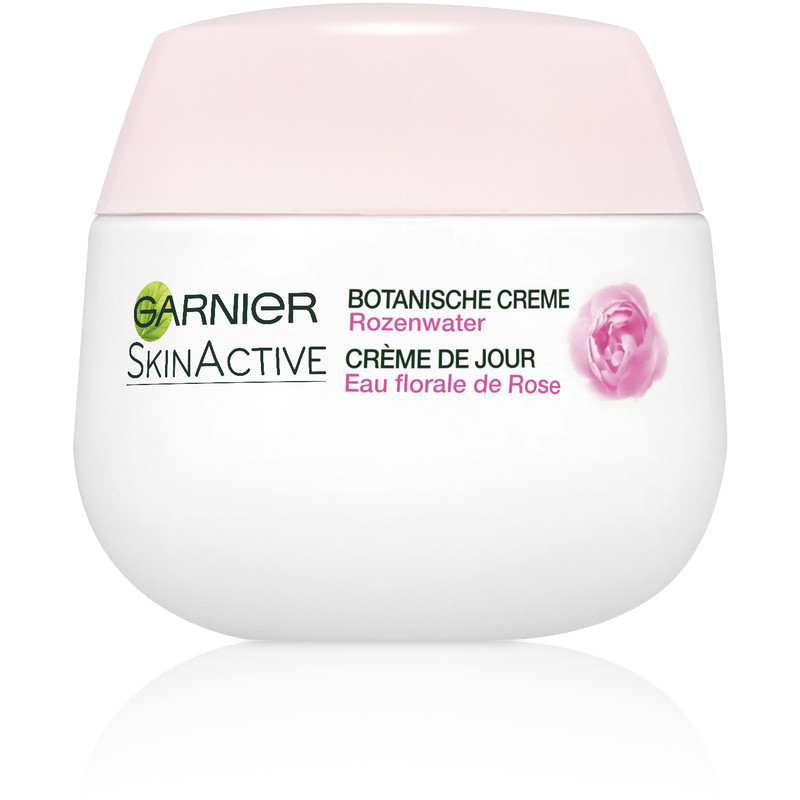 Een afbeelding van Garnier Skin active botanical moisturizer roze