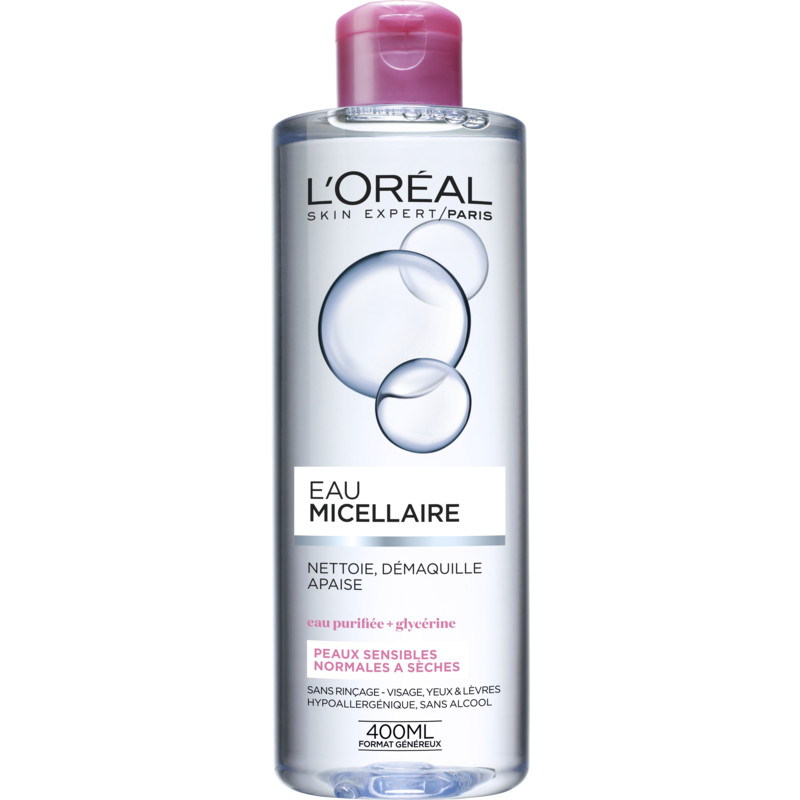 Een afbeelding van L'Oréal Dermo expertise micellair water