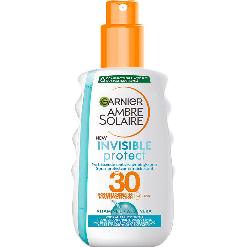 Een afbeelding van Ambre Solaire Invisible protect zonnespray spf30
