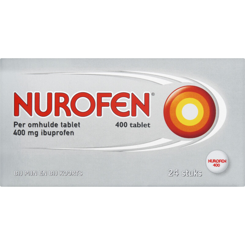 Een afbeelding van Nurofen Ibuprofen 400mg tabletten