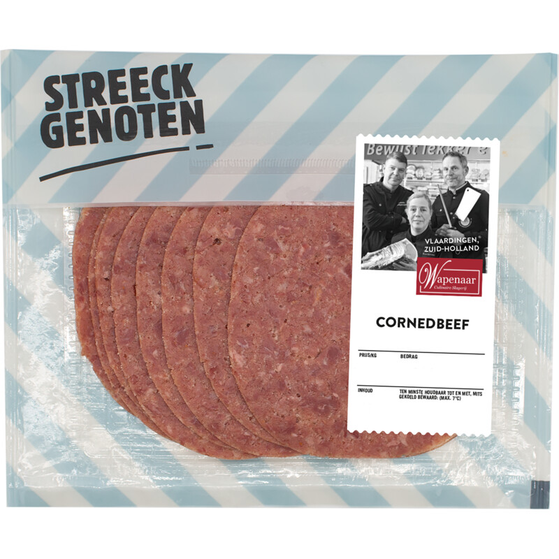 Een afbeelding van Streeckgenoten Cornedbeef wapenaar