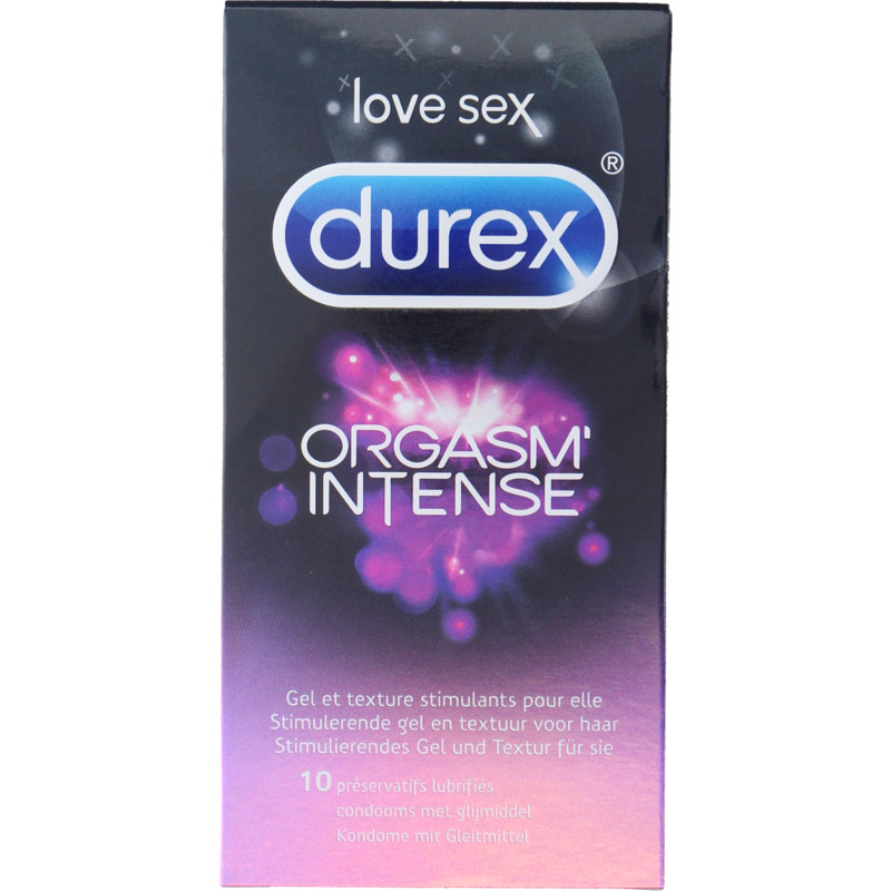 Een afbeelding van Durex Condooms orgasm intense met ribbels