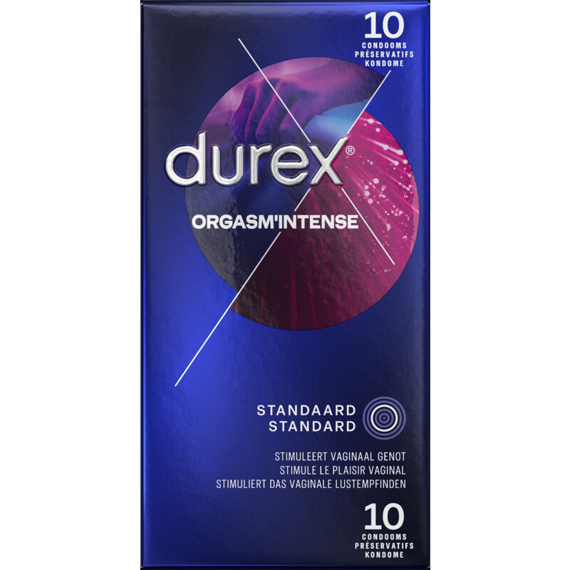 Een afbeelding van Durex Condooms orgasm intense met ribbels
