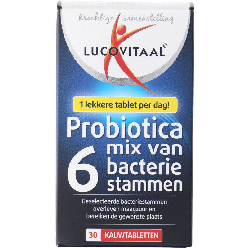 Een afbeelding van Lucovitaal Probiotica kauwtabletten