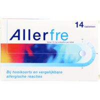 Een afbeelding van Allerfre Hooikoorts & allergie tabletten