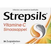 Een afbeelding van Strepsils Sinaasappel & vitamine c